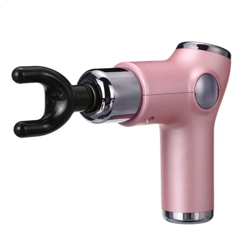 Mini USB Charging Fascial Gun Vibration Massage Machine Muscle Relaxation Neck Back Compression Massager Portable Fitness Device