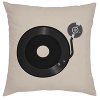 Retro Speaker Piano Rock Black White Cushion Cover Home Sofa Chair Pillow Music Pop Band - Image 5