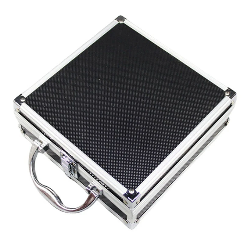 

Aluminum Alloy Toolbox Accessories Storage Box Practical Aluminum Suitcase Small Toolbox Storage Box Easy To Store