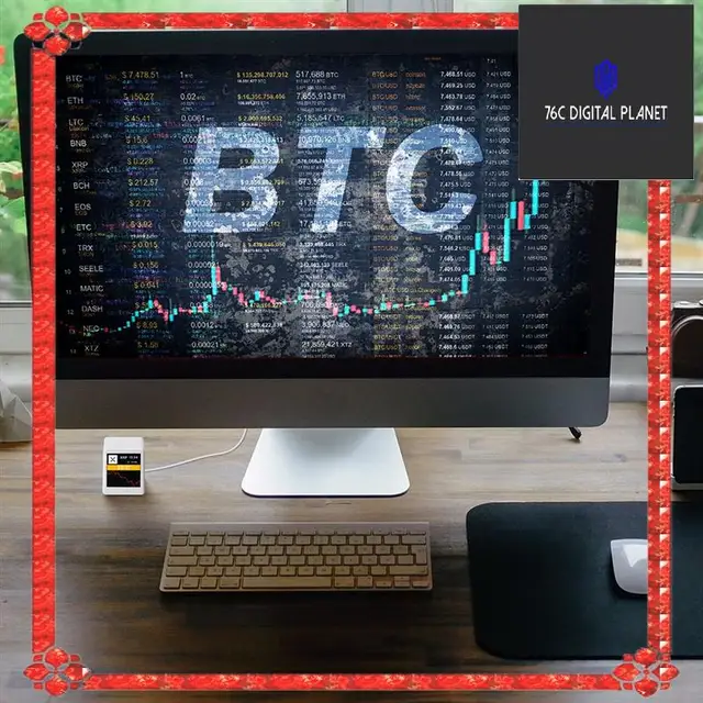 2.4G Crypto Tracker Bitcoin Mining Machine Cryptocurrency Displayer Crypto Tracker Fornerdminer B 4