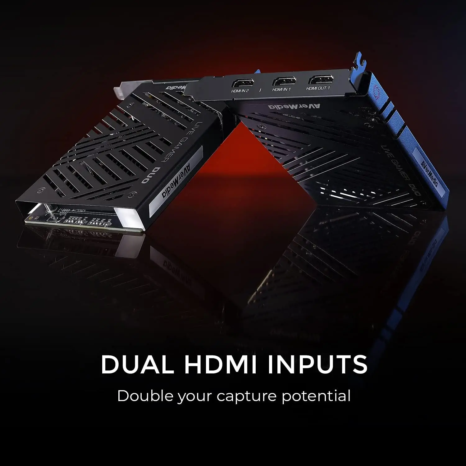 Avermedia Evermedia Gc570D 라이브 게이머 듀오 캡처 보드 내장 Pcie X4 Gen2 입력 1: HDMI 2.0 입력 2: HDMI 1.4 HDMI 2.0