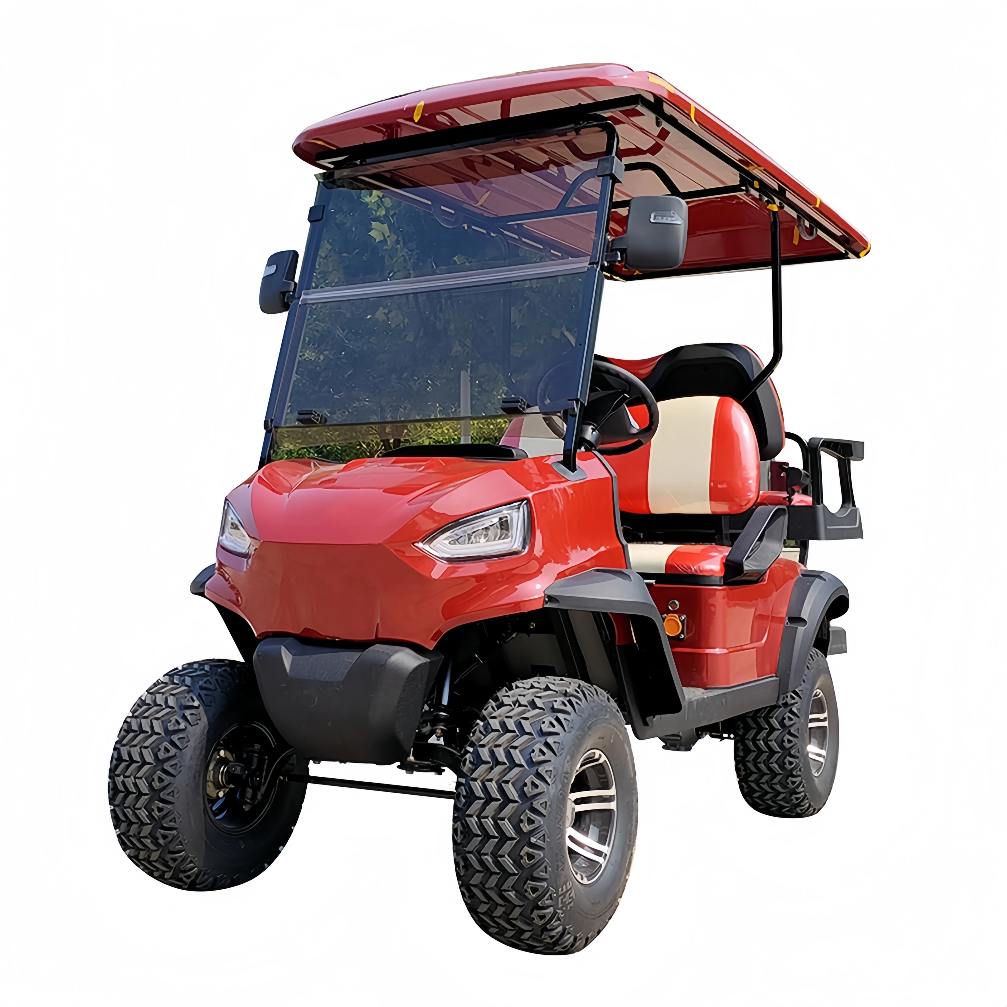 Off Road Street Legal 48V 72V Lithium Battery electric motorized golfcarts Buggy 2 4 6 Seater Electric Golf Cart