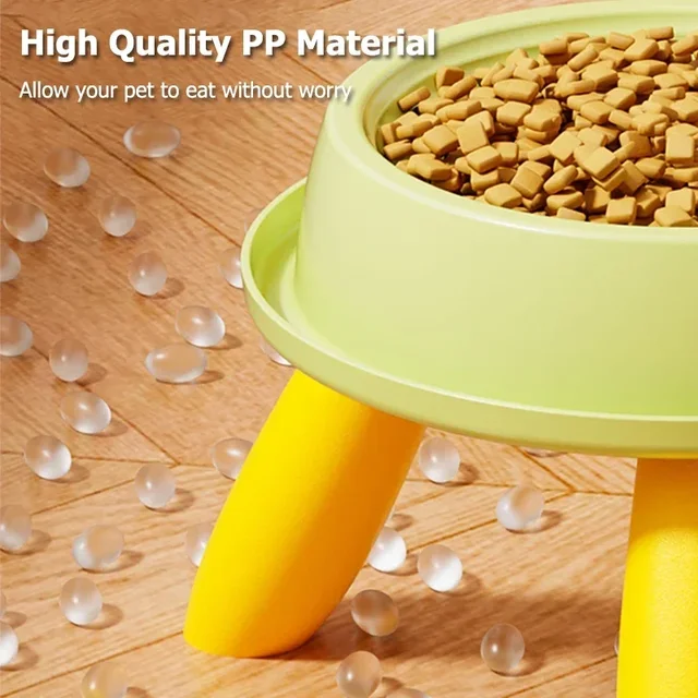 Elevated Pet Food Bowl Non Slip Base Can Hold Food or Water Suitable for Cats Pet Cat Feeding Supplies Pet Food Bowl Dog Bowl 4