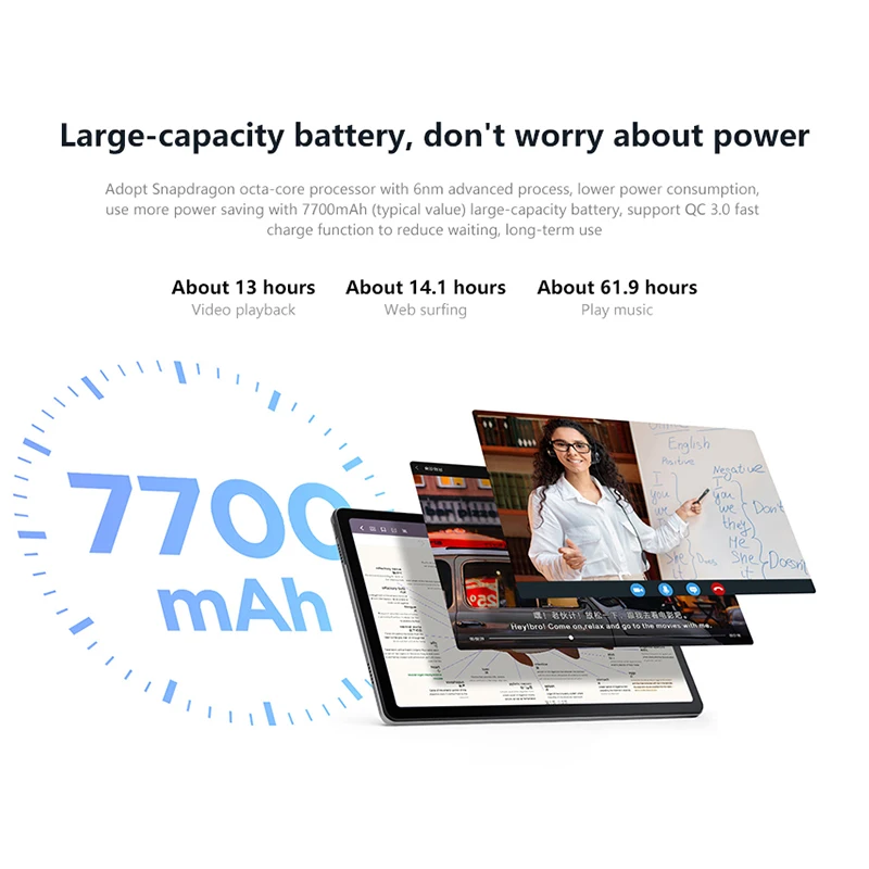 Original New Official OPPO Pad Tablet PC 11inch 2.5K 120Hz Snapdragon870  Octa Core 13MP 33W SuperCharge 8360mAh WiFi 6 Face ID