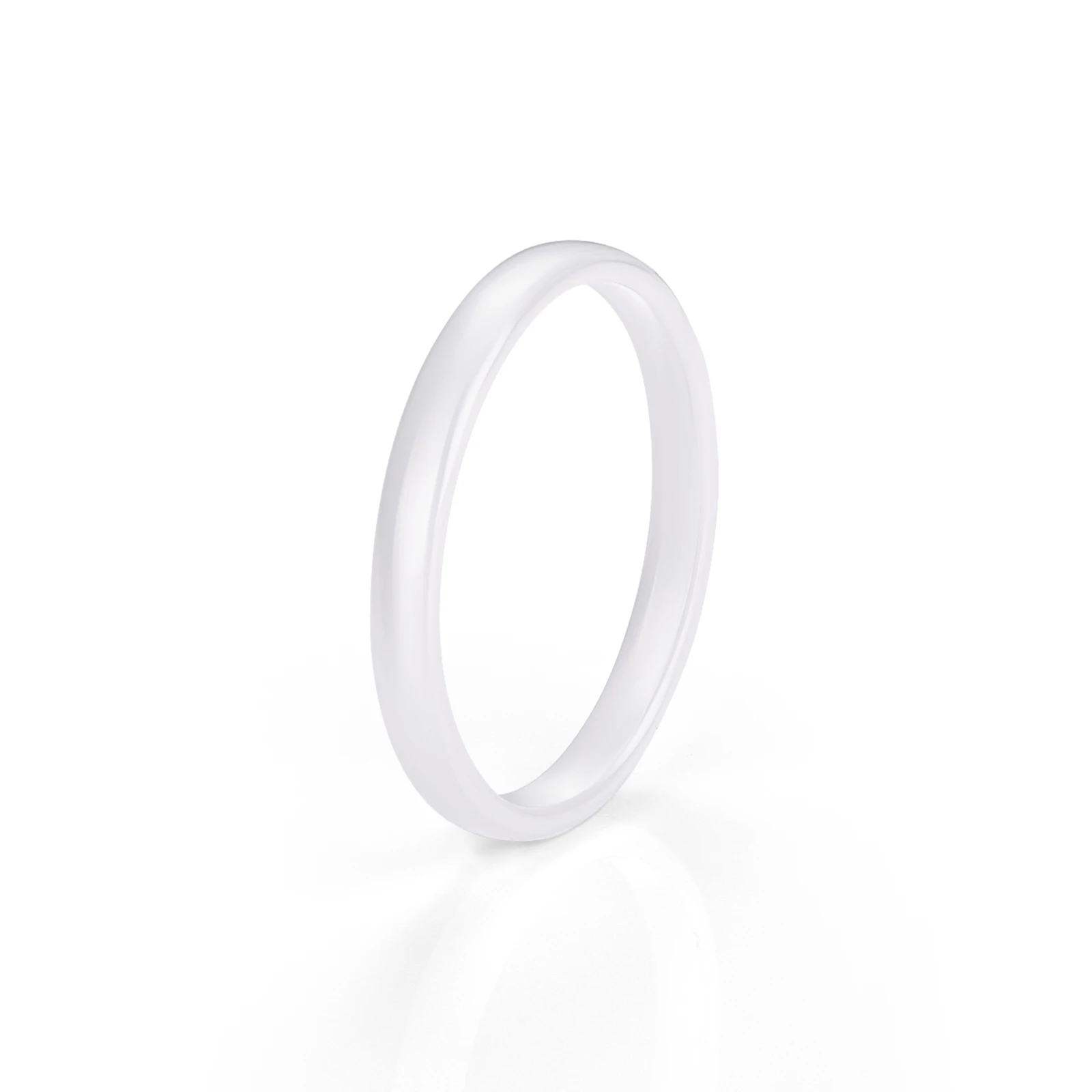 Elegant Multicolor Ceramic Ring – Sleek and Minimalist Jewelry