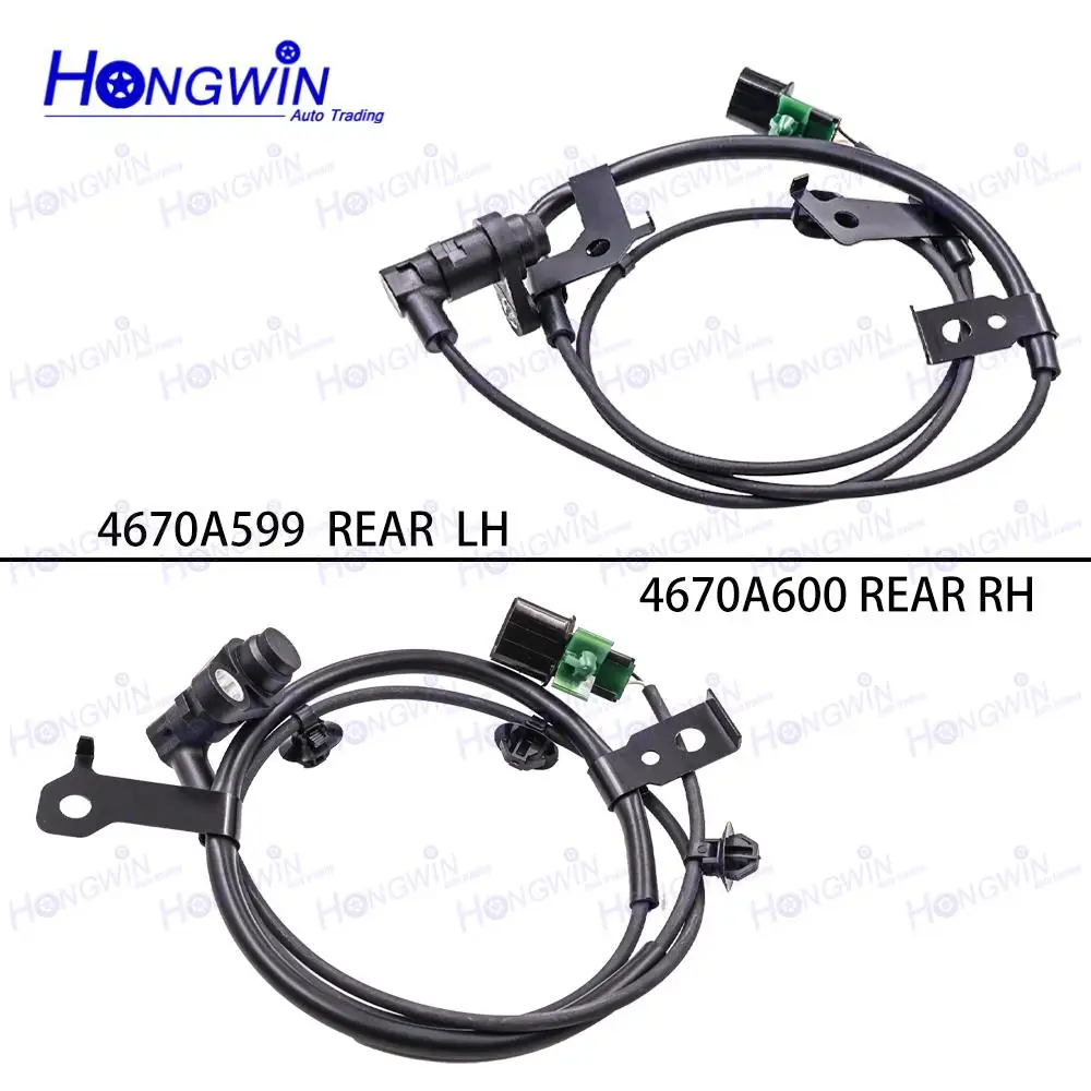 ABS Wheel Speed Rear Sensor Fits Mitsubishi Pajero/Montero Sport (KH) 2008-2015 2.5L 3.0L 4670A599 LH 4670A600 RH