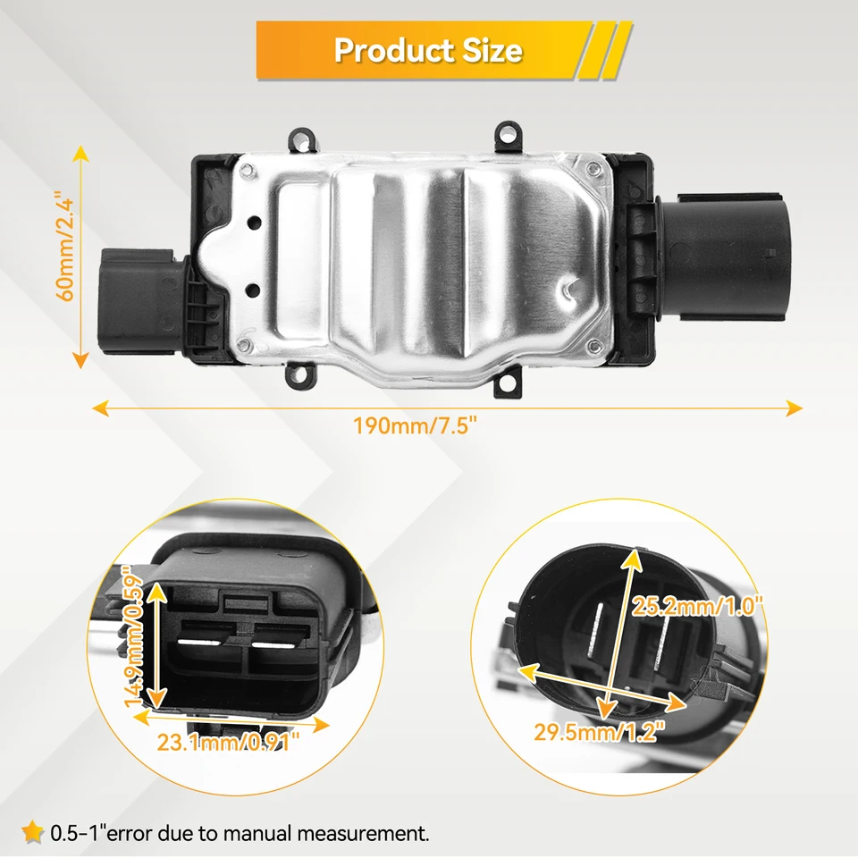 Motor Koelventilator Controle Module Unit Fit Voor Voor Focus Ambiente Sedan 4-Deur 1137328567