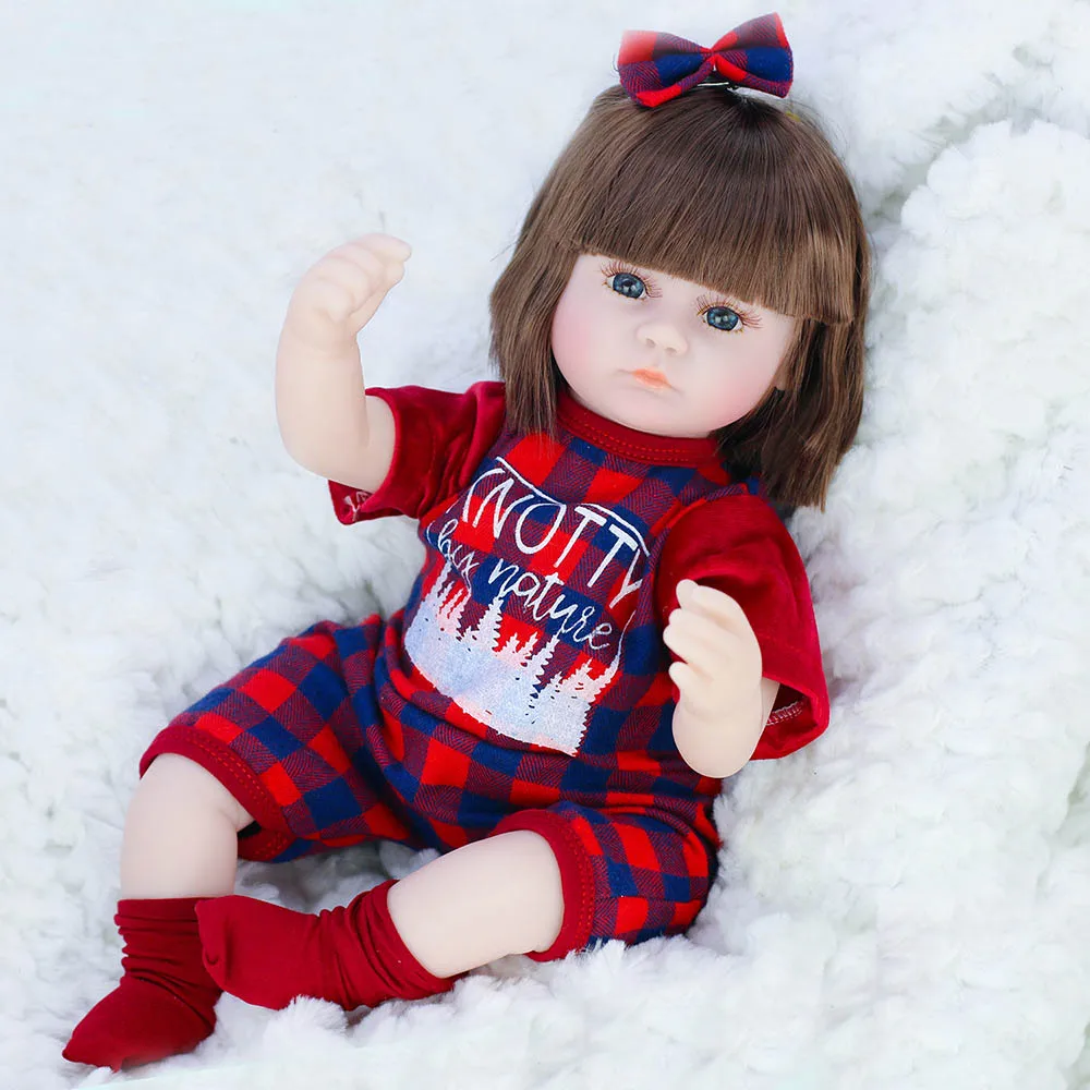 Reborn Doll 42Cm Kids Toys 17 Inch Realistic Lifelike Newborn Babies Doll Toy For Girls Toddler Reborn Baby Birthday Present 18 Reborn Doll 42Cm Kids Toys 17 Inch Realistic Lifelike Newborn Babies Doll Toy For Girls Toddler Reborn Baby Birthday Present