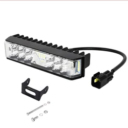 High - Performance LED Motorcycle Headlight Kit with 6000K Bright White Light (WHITE)
