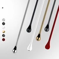 Luxury high-end brass black bathroom faucet ceiling ceiling design single handle cold and hot double-hole basin&bathtub faucet 6