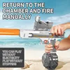 New Desert Eagle Linkage Electric Water Gun Large Capacity Blue Grey Water Gun Continuous Shot Water Fighting Kid Gun Toys Gift 5