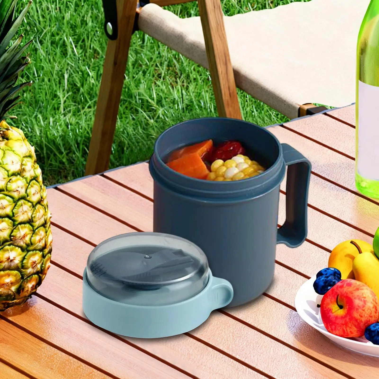 S8c911a4244c940169b1ad993ae3ec588O küchexyz.de Best Price | Fast Delivery |Quality Product Portable Breakfast Cups 500ml Oatmeal Cereal Nut Yogurt Salad Cup with Lid Spoon School Lunch Box Microwave for Kitchen Tools