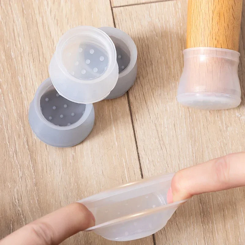 Chair Legs for Furniture Leg Foot Cover Floor Chairs Rules Vevor Frames Beds Rubber Covers Anti-slip Protect Table Silicone Cap