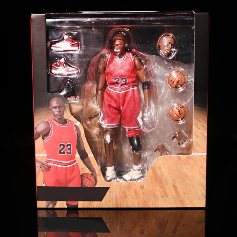 Anime Figure No. 23 Action Figures Collection Mafex Basketball Star Mj Michael  Jordans Bulls Real Clothes Model Doll Toys Gifts - AliExpress
