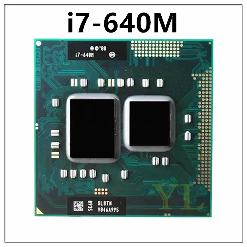 i7-640M i7 640M SLBTN 2.8 GHz 2Core CPU 4W 35W Socket G1 / rPGA988A For ...