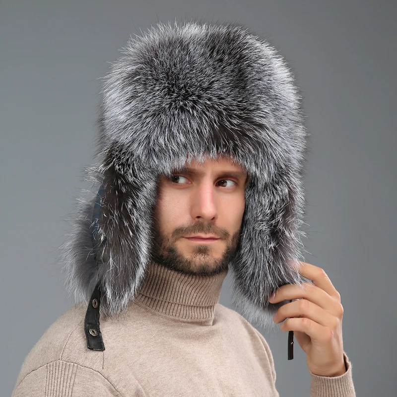 winter-women-and-men-fur-hat-real-raccoon-fur-tropper-hat-genuine-fox-fur-hat-with-real-sheep-leather-hats