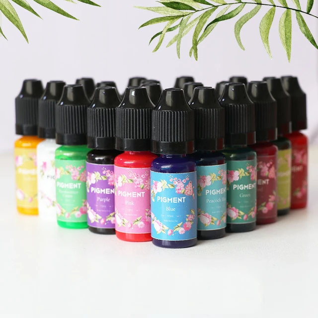 Resin Dye Liquid For UV Resin Color Concentrated Epoxy Colorant For Resin  Coloring Resin Jewelry Resin Art Crafts DIY Making - AliExpress