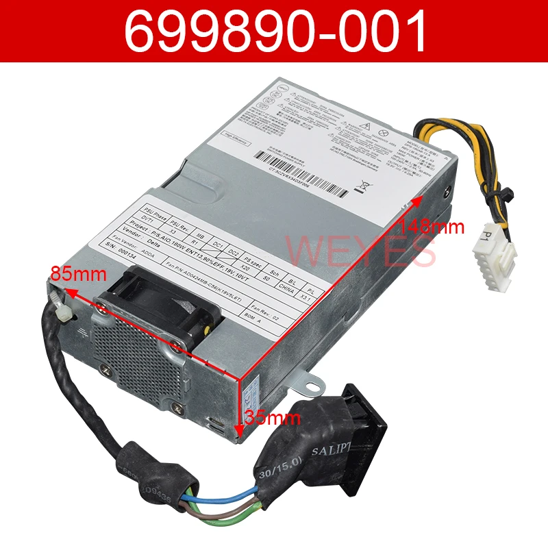 

Original 180W PowerSupply 699890-001 DPS-180AB-13A Fit For AIO ProOne 600 G1