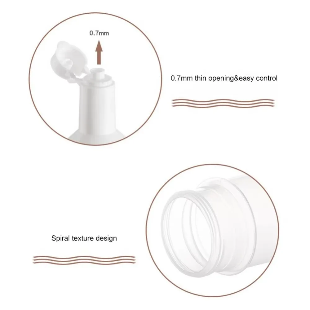 Description Picture 6 of item1PC 250ml/500ml Condiment Squeeze Bottles Sealed With Lid Olive Oil Bottle Plastic Transparent Oil Spray Bottle Kitchen