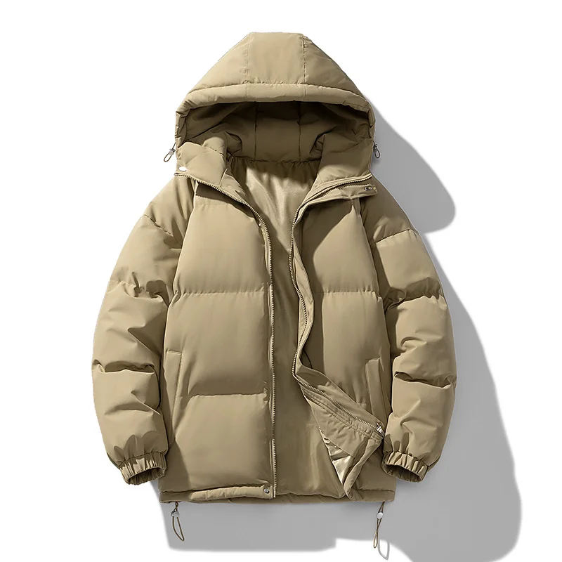 Parka Giacca Da Uomo Marca Giapponese Piumini Larghi Addensati Uomo Casual Caldo Inverno Giacca Imbottita In Cotone Abbigliamento Uomo