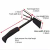Thicken Dual Use Small Hoe Farm Garden Tools Harrow Iron Head Dual Purpose Weeding Rake Labor-saving Loosening Soil Handheld Hoe 6