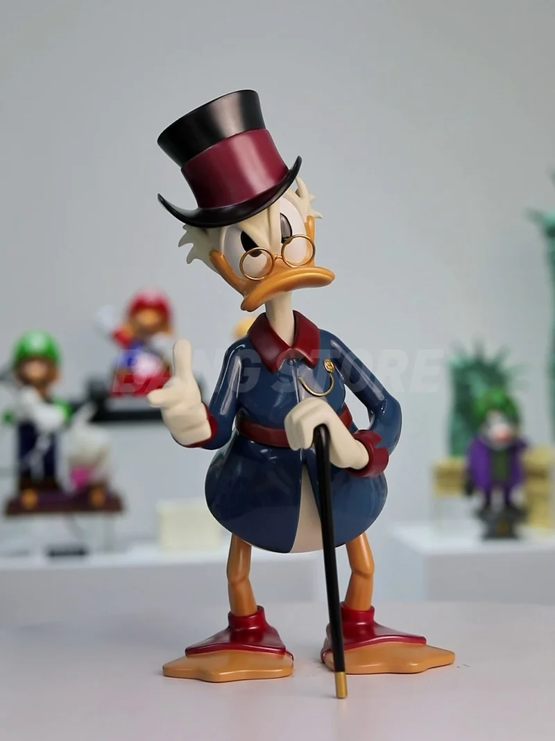 Original Disney Scrooge Mcduck Action Figure Classic Retro