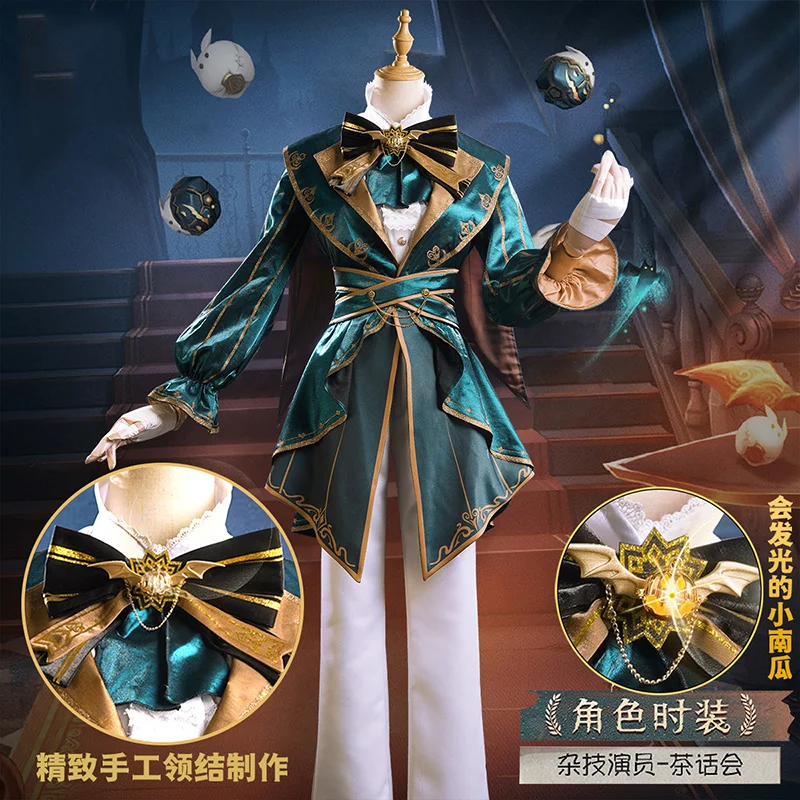 

InYOYO Mike Morton Cosplay Costume Amine Identity V Tea Party Fashion Uniform Game Suit Halloween Outfit S-XXL New