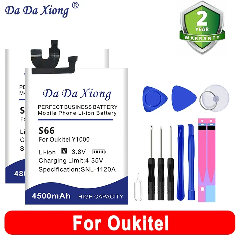 

Аккумулятор S66 S69 KC-N4000C S83 S85 для Oukitel K6 K13 U11 U16 C10 C22 S70 S96 C12 C17 C18 C19 U20 WP9 WP10 Y1000 K1000 Pro Max