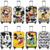 Mickey Mouse Graffiti Suitcase Cover Funny Animal Print Flight Fun Luggage Case Cruise Trip Protector Cartoon 1