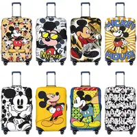 Mickey Mouse Graffiti Suitcase Cover Funny Animal Print Flight Fun Luggage Case Cruise Trip Protector Cartoon 1