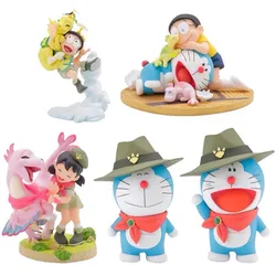 5cm Anime 5pcs/set Doraemon PVC Statue Collection Toys Gifts (5Pcs)