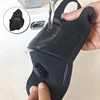Men Women Anti Dust Mask Anti PM2.5 Pollution Face Mouth Respirator Black Breathable Valve Mask Filter 3D Mouth Cover 3