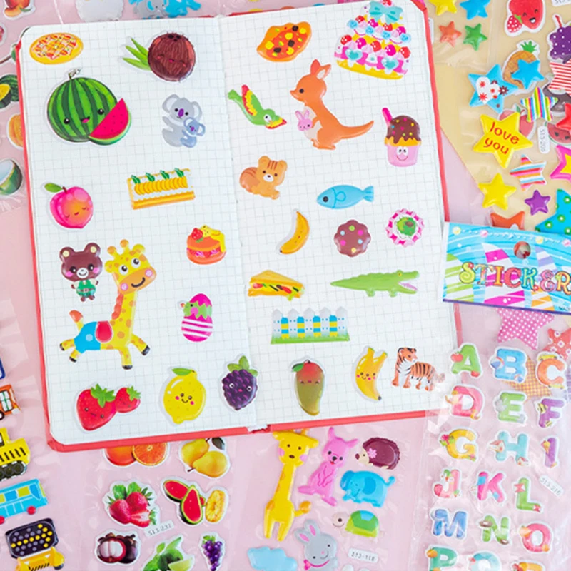 Kids Cartoon Sticker Pack 4