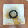 Luxury Natural Marble Square Jade Tray Model Room Creative Home Tabletop White Onyx Jewelry Storage Plate Decorative Ornaments 4