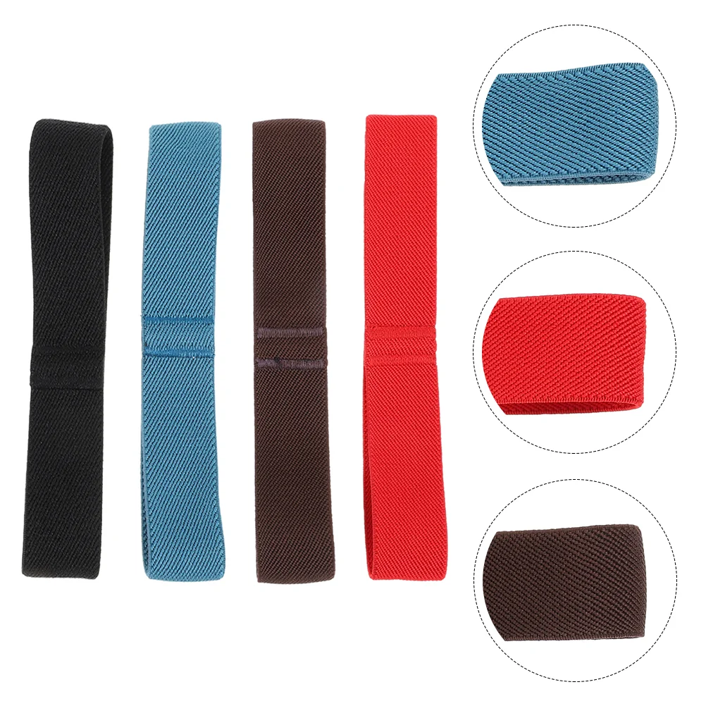 4Pcs Bento Box Straps Nylon Fixing Straps Food Container Box Elastic