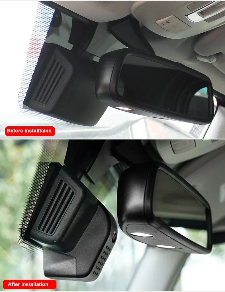 1080P 2K Car Dvr Dash Camera Recorder for Mercedes Benz G500 G350 G350d G55 G63 G65 AMG w463 w463a 2007 2008 2009 2010 2017 2018 - Image 5