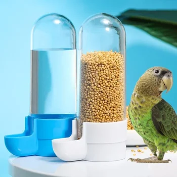 Hanging Pet Feeder Squirrel Parrot Water Dispenser Pet Bird Food Box Cage Accessories Birds Supplies 1