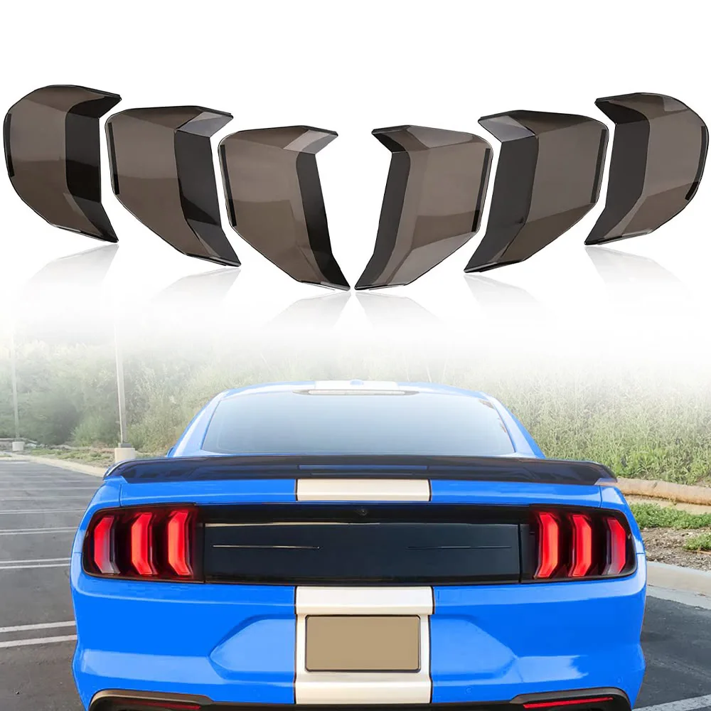 

Car Tail Light Cover Decorative Rear Lamp Lens Hood Guard Sticker for Ford Mustang 2015-2017 2018-2023