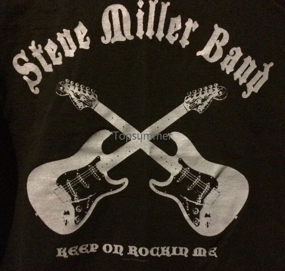 Steve Miller Band Keep On Rockin Me Tour Shirt Medium M