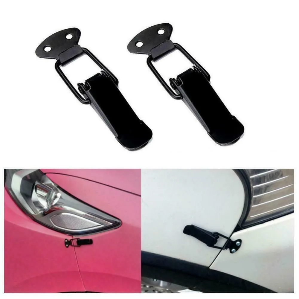 

1Pair Trunk Bumper Release Car Bumper Fender Fastener Hatch Lids Quick Release Kit