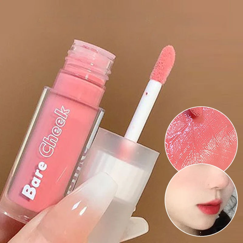 Liquid blush monochromatic liquid blush natural rouge powder online celebrity live cosmetic cheek purple milk drunken makeup 6