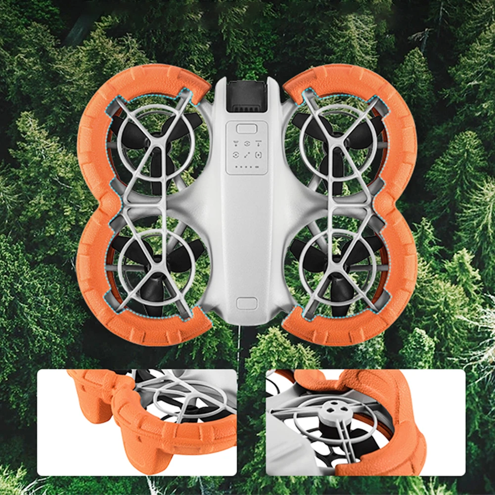 For DJI NEO Propeller Guard Cover Lightweight EVA Floating Propeller Guard Bumper Buoyancy Anti-collision Ring Drone Accessories