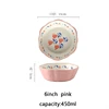 Cute Pink Ceramic Bowl