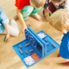 Sea Battle Game New Year Gifts Interactive Game Strategy Board Sea Battle Ship Battling Game for Travel Kids Children Adults 4