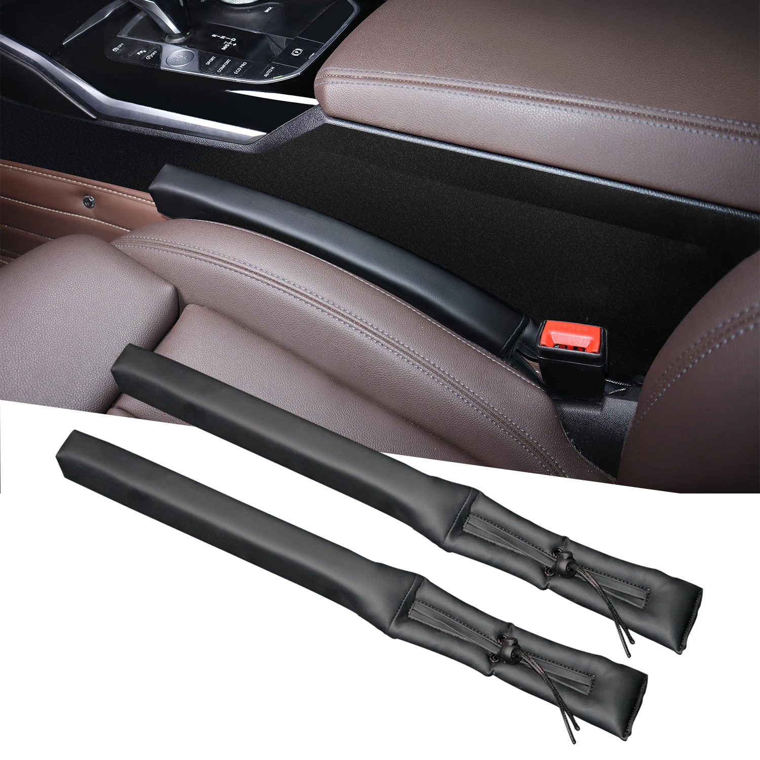 

Car Seat Gap Filler Padding Leather Soft Side Seam Plug Leak-proof Filling Strip Universal Car Accessories Interior Seat Cover