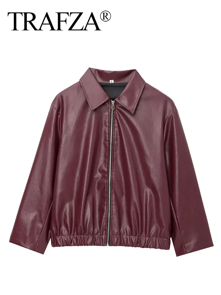 Women’s Faux Leather Jacket 2