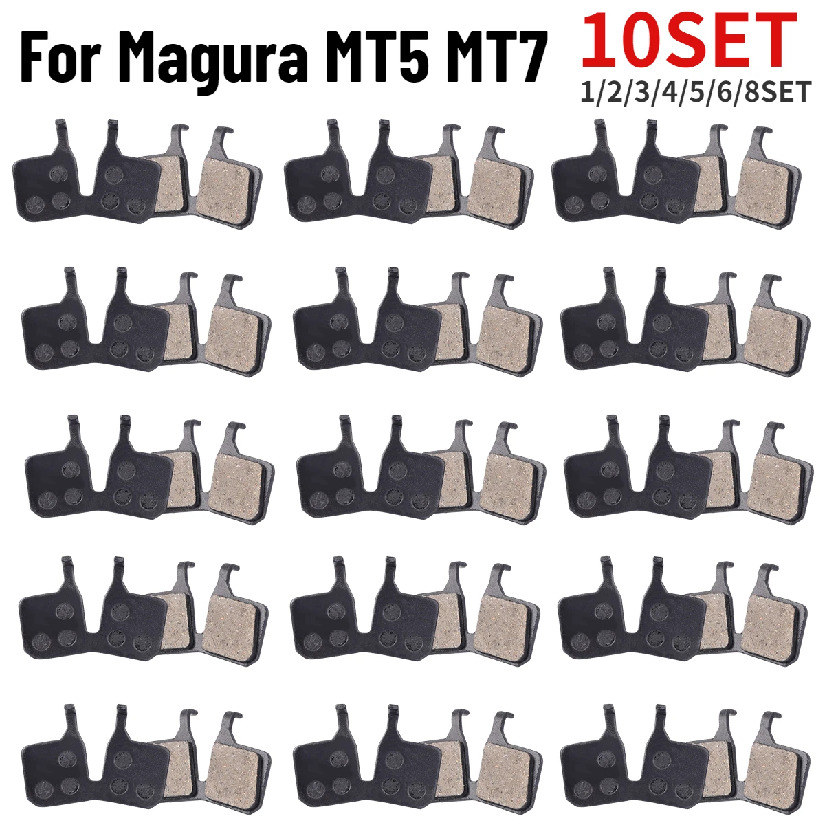 HydraulicDiscBrakePadResinMTBBikeHydraulicBrakePadsQuietWear