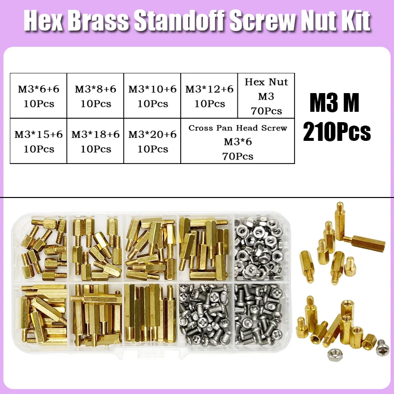 M3 210pcs