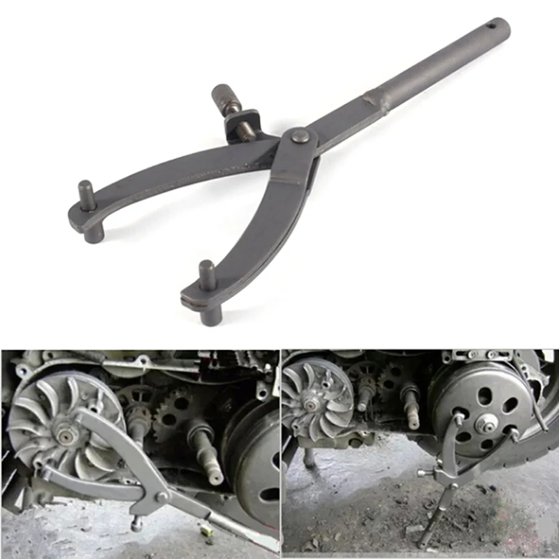 

Y Flywheel Caliper Motorcycle Motors Variator Remover Puller Tool For Scooter Moped Gy6 50cc 125cc Flywheel Wrench Hand Tool