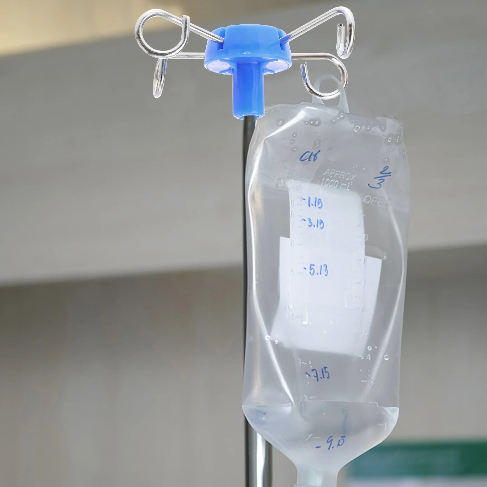 Standing Garment Rack Hanging Hook for Infusion IV Pole Bottle Hangers Drip Bag